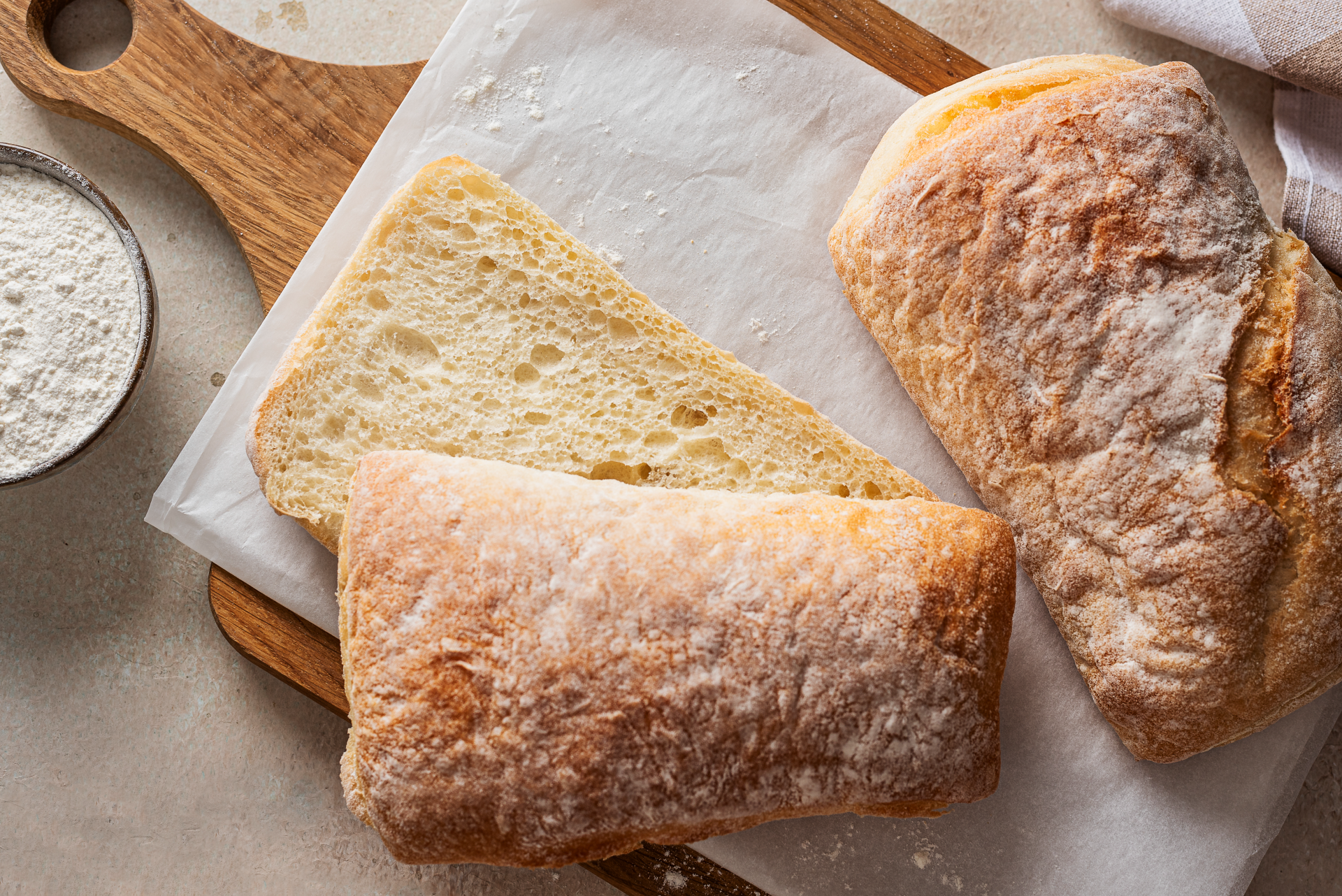 Чіабатта солодка Середземноморська