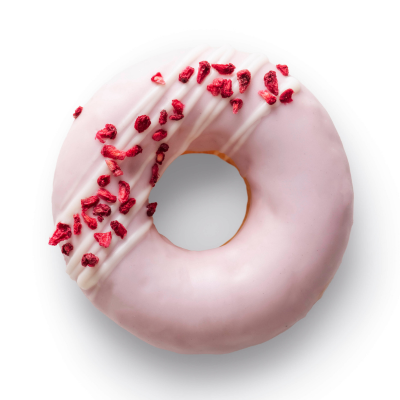 Донат Ягідний йогурт