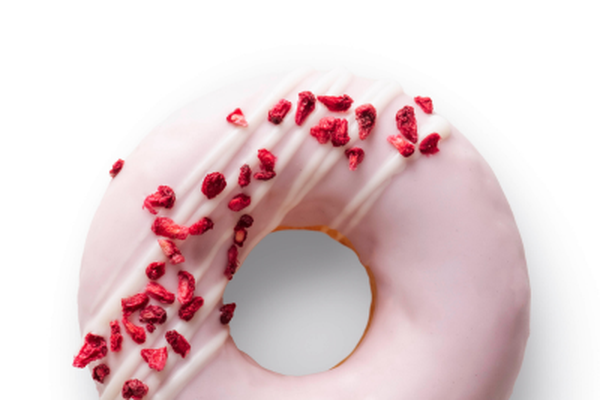 Донат Ягідний йогурт