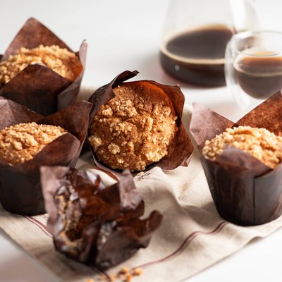 Кекс з корицею та родзинками