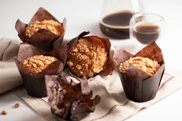 Кекс з корицею та родзинками