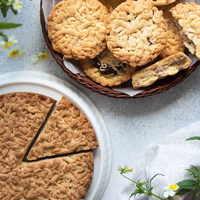 Пиріг Штройзель шоколадний