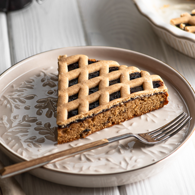 Пиріг Сливово-горіховий