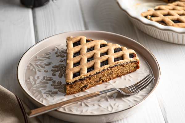 Пиріг Сливово-горіховий