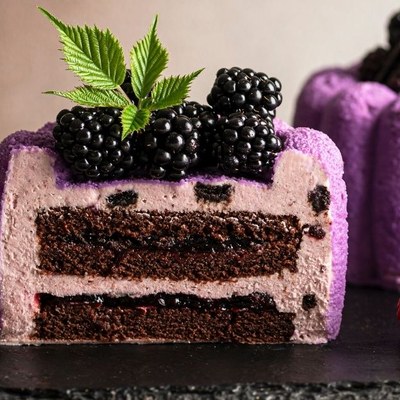 Бенто-торт Дика ожина