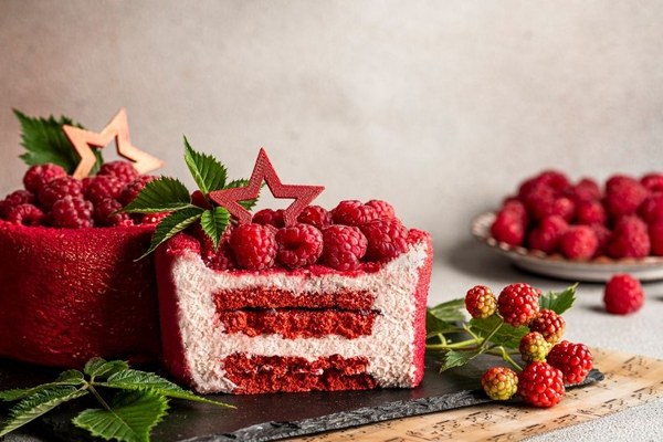 Бенто-торт Оксамитове серце