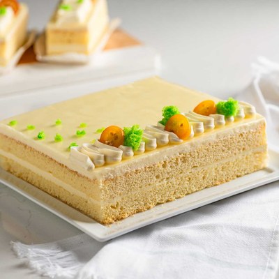 Торт Дипломат лимон