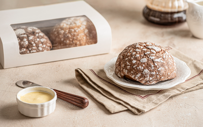 Булочка Вупі шоколадна