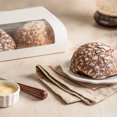 Булочка Вупі шоколадна