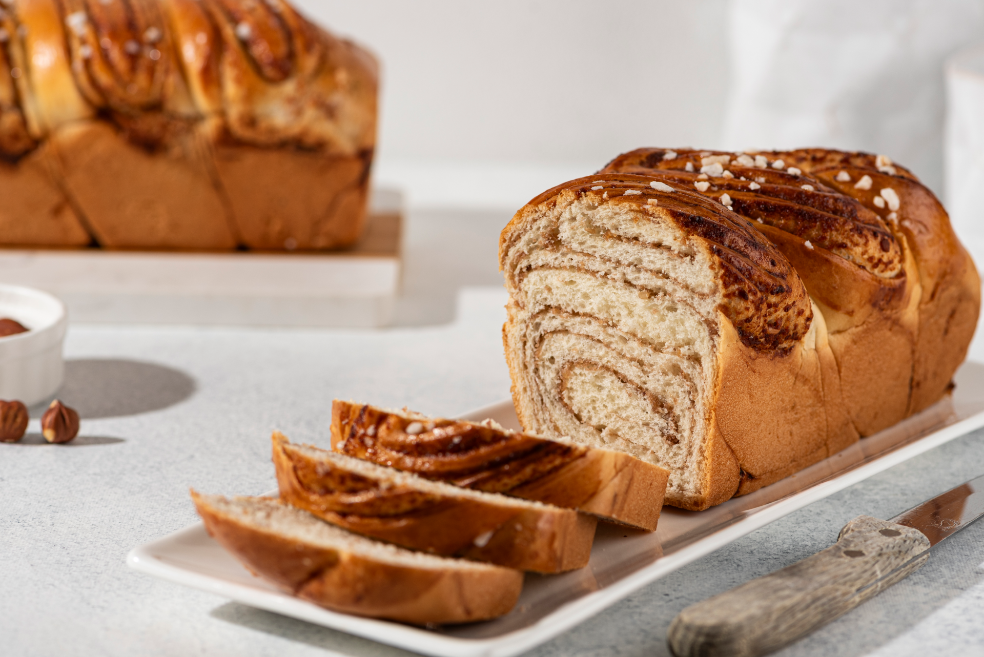 Sweet bread з горіховою начинкою